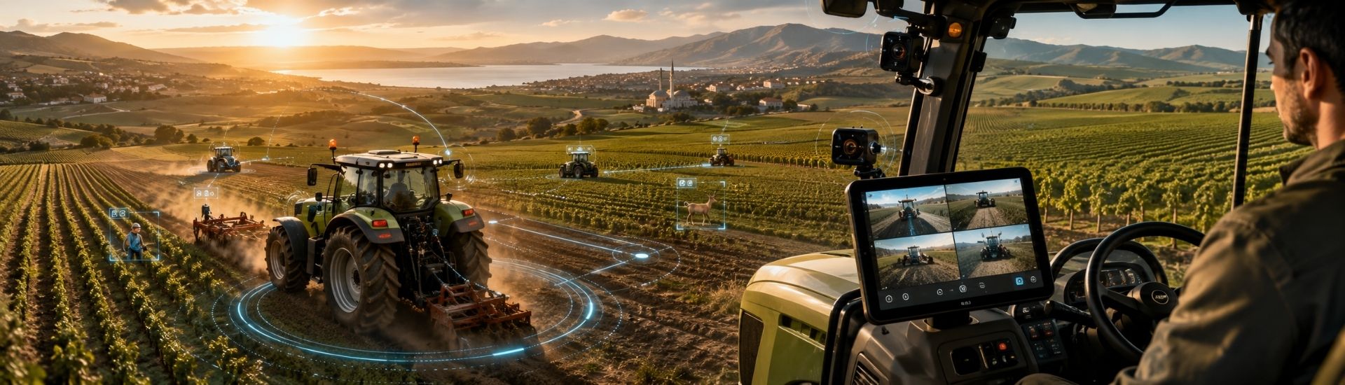 Traktör Kamera Sistemleri: Tarlada Konfor ve Tam Hakimiyet